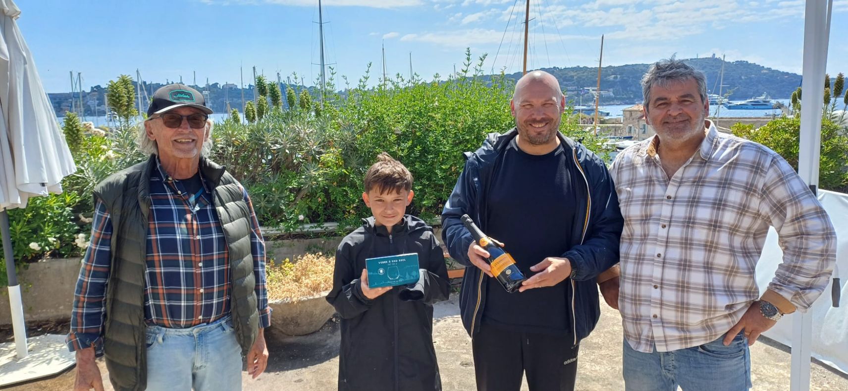 Le 1er prix pour Mickaël et Timéo
